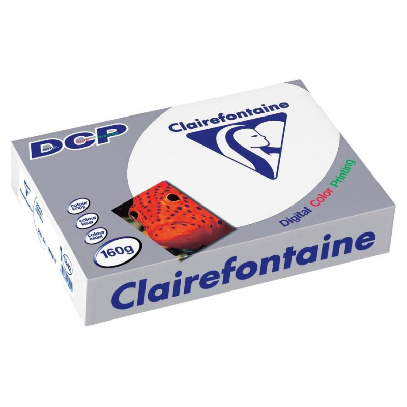 Clairefontaine - Réf. 1979HOC – 1400 feuilles de papier blanc au forat A4 - Clairalfa 80 g/²
