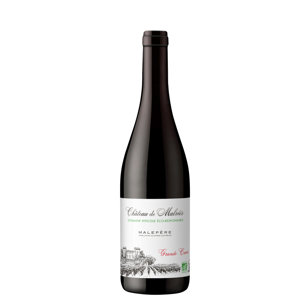 Château de Malviès Grande Cuvée BIO, 2021 - Malepère AOP - Rouge - 75 cl