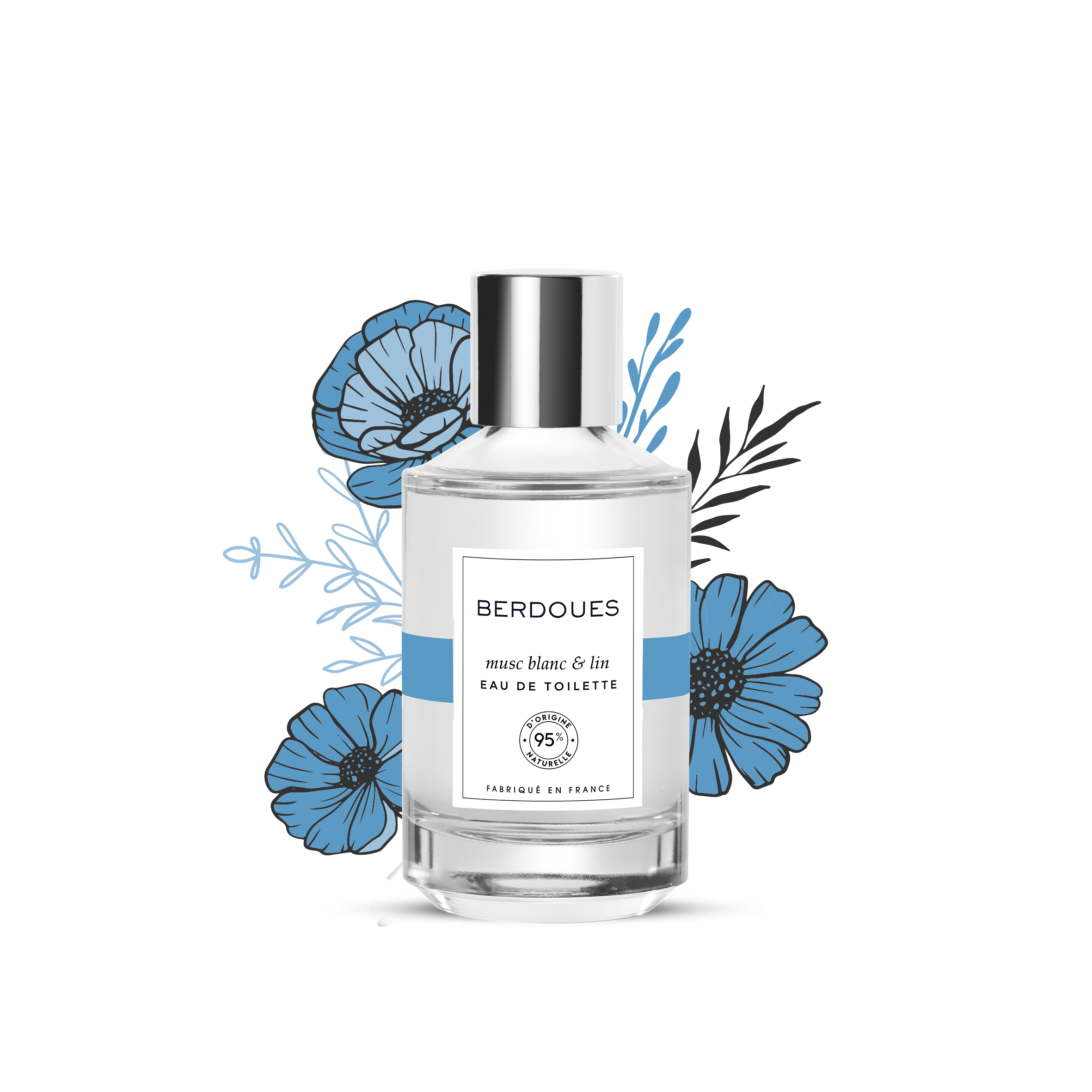 Berdoues Eau de Toilette Musc et Lin 100ml
