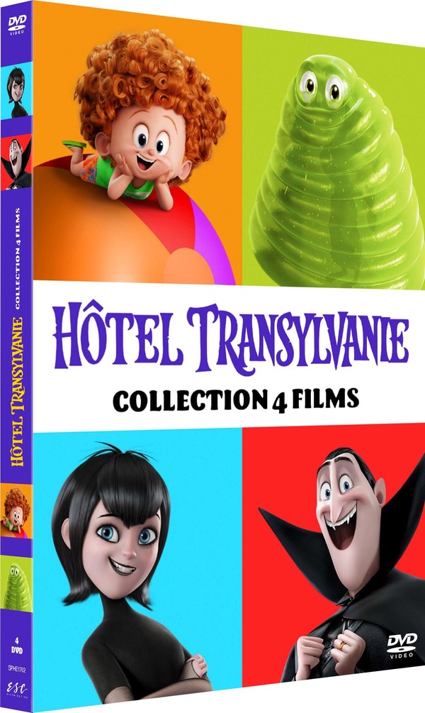 Hôtel Transylvanie - L'intégrale - 4 films