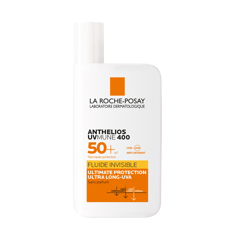 Anthelios Fluide Invisible Uvmune 400 Sans Parfum Spf50+ 50ml