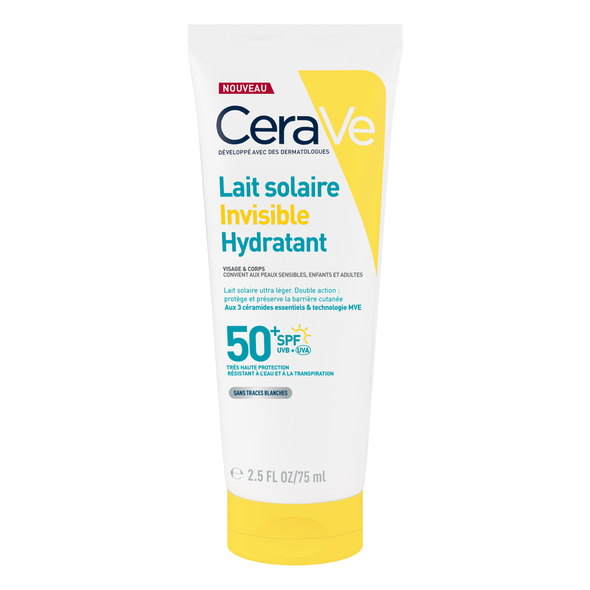 CeraVe Hydrating Sunscreen Body & Face SPF50 75ml