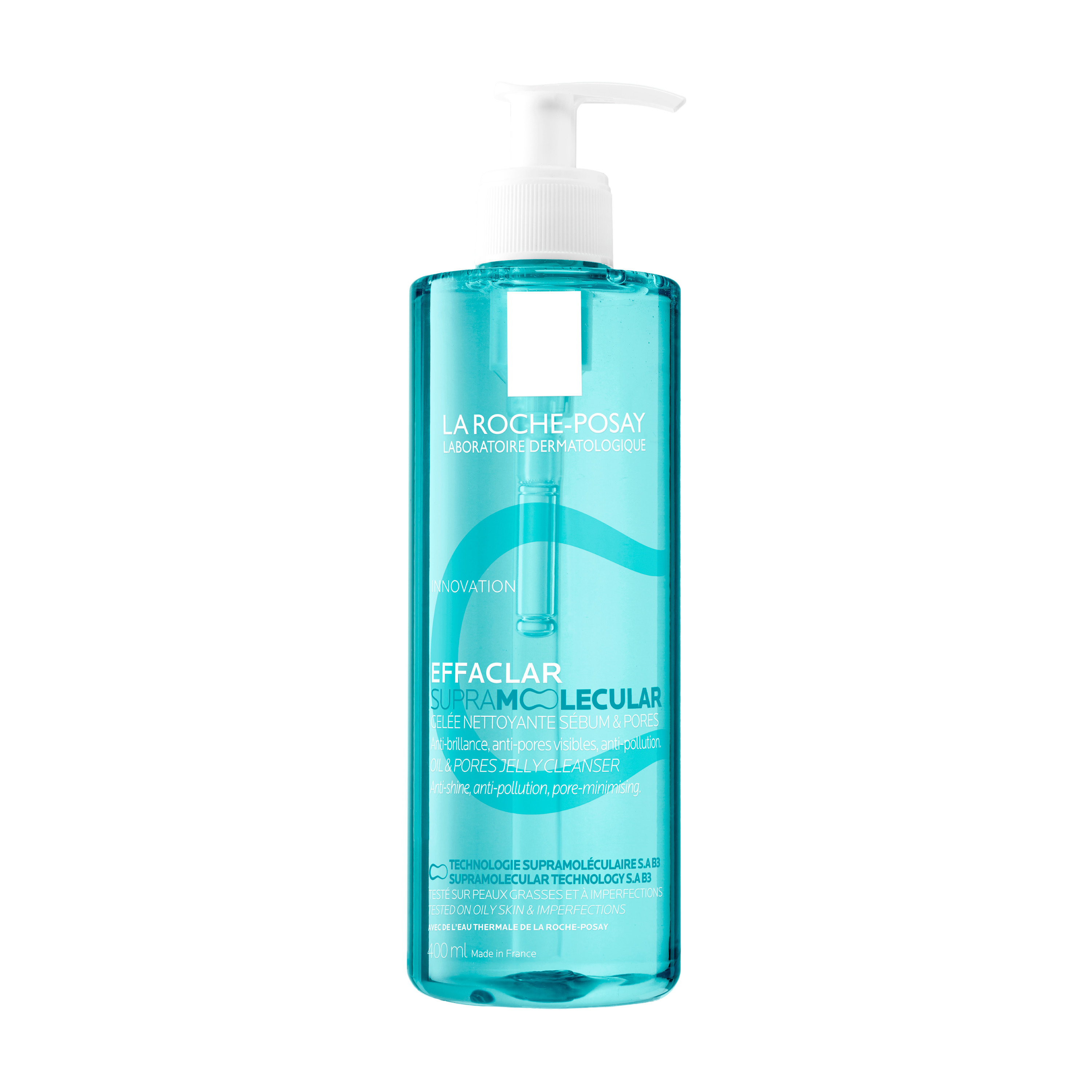 La Roche Posay Effaclar Supramolecular Gelée Nettoyante sébum et pores 400ml