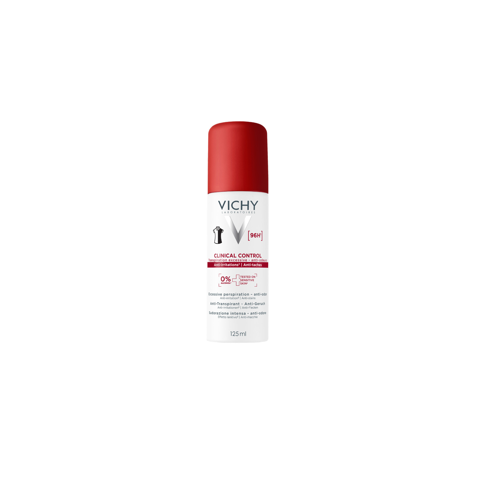 Vichy Femme Déodorant Atomiseur Clinical Control 125 ml - vue 1