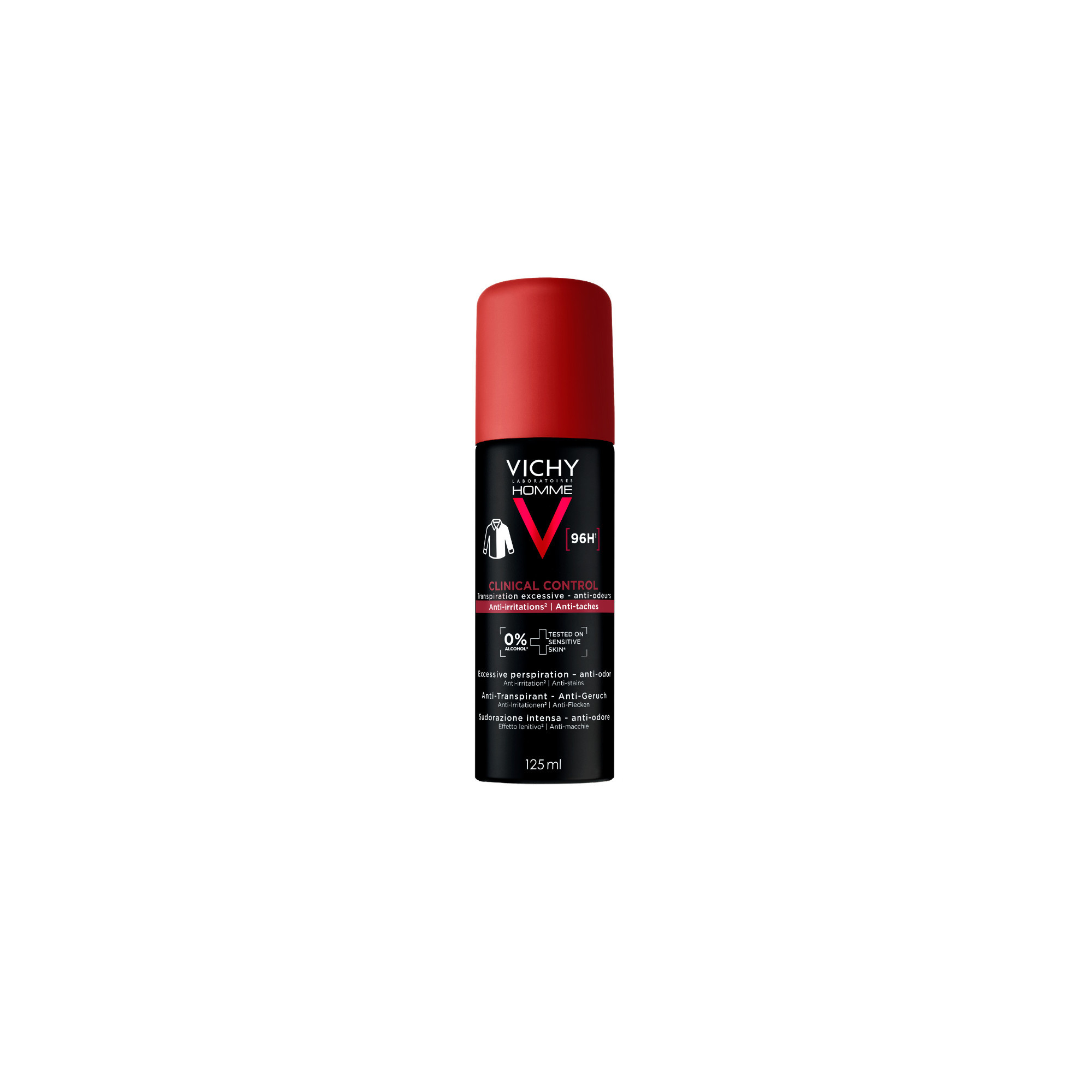 Vichy Homme Déodorant Atomiseur Clinical Control 125ml