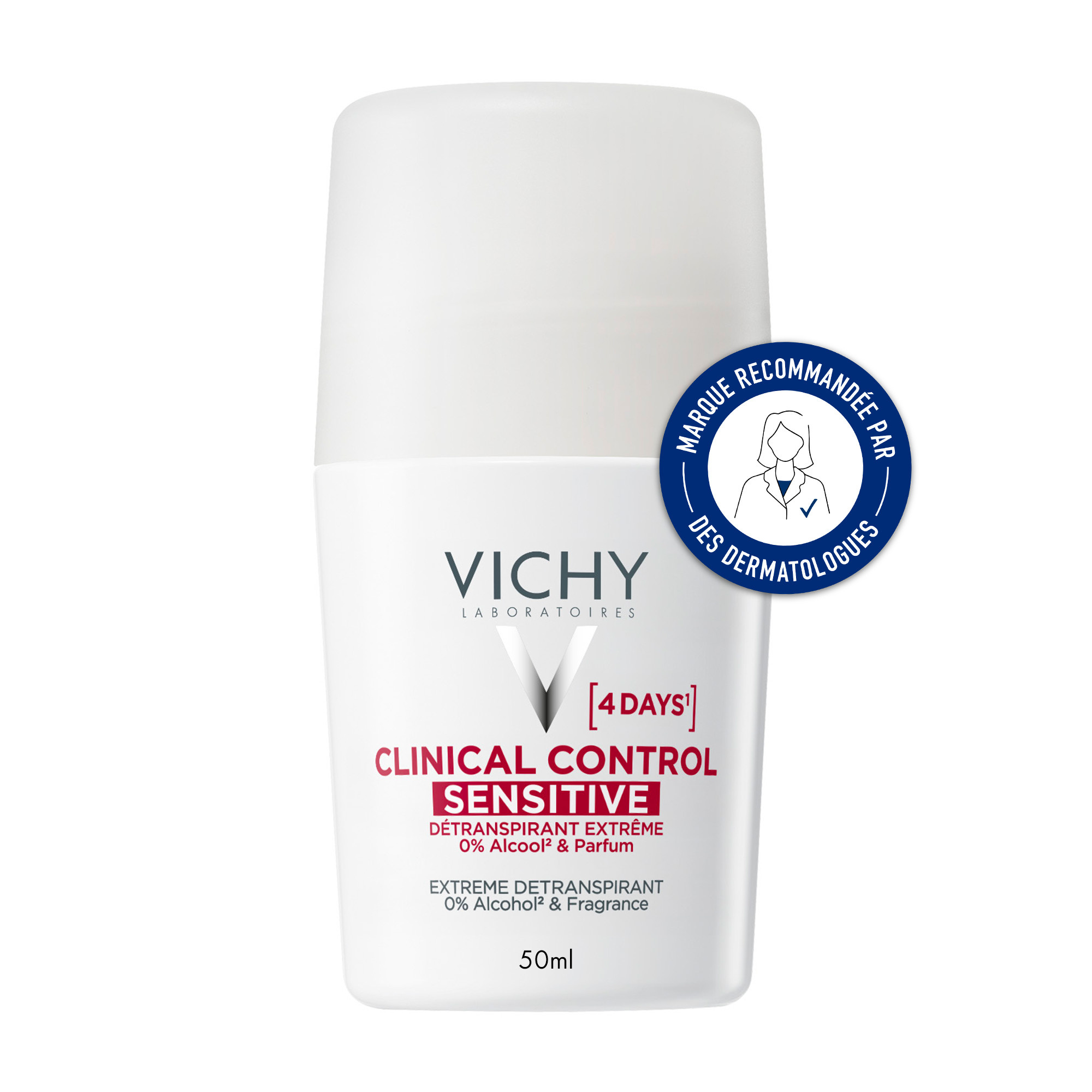 Vichy Deo Roll On Clinical Control Sensitive