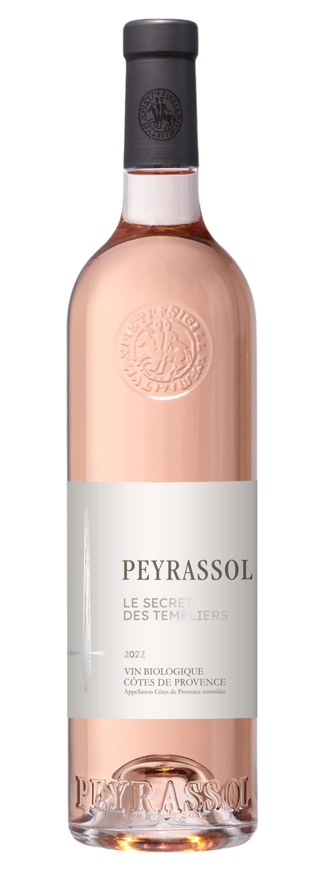 Peyrassol Le Secret Des Templiers , 2022 - Côtes de Provence AOP - Rosé - 75 cl