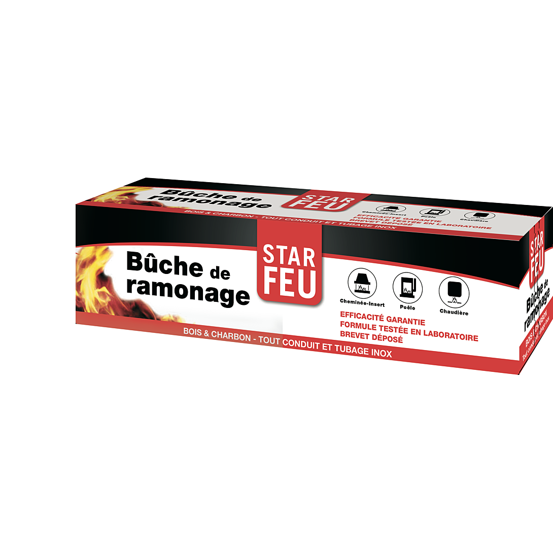 BUCHE RAMONAGE STARFEU BOX X96