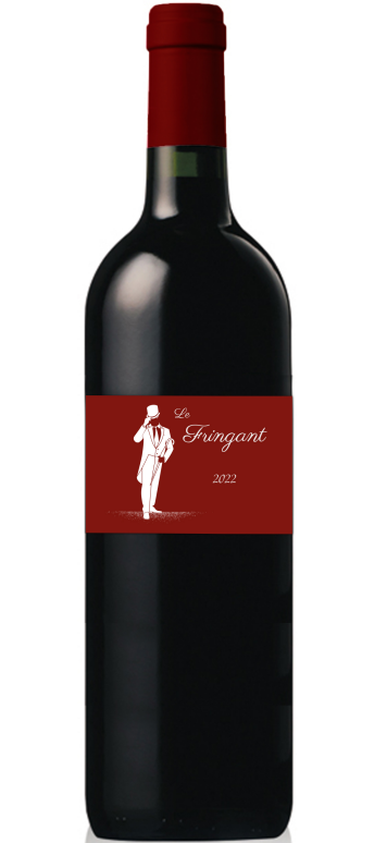 Château Les Hauts De Caillevel Le Fringant BIO, 2022 - Bergerac AOP - Rouge - 75 cl