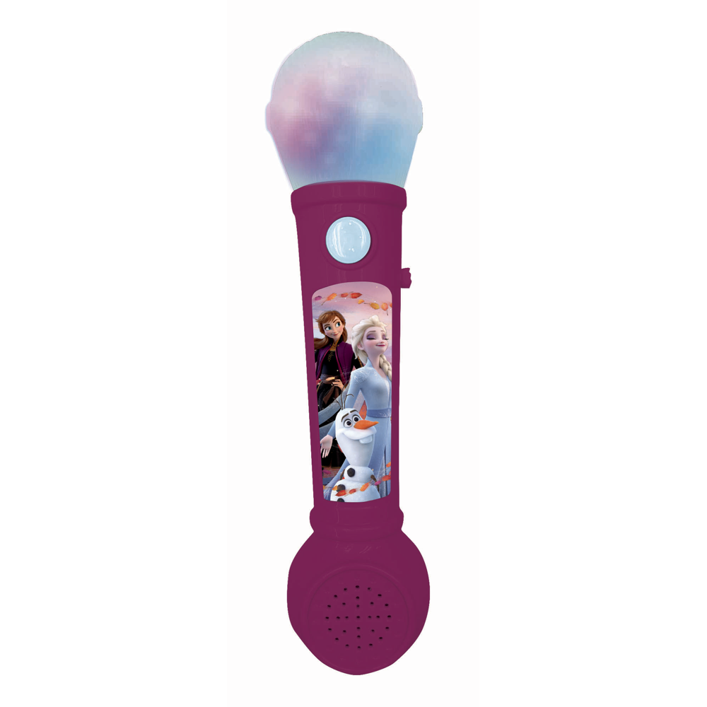 Microphone Lumineux Avec Mélodies Et Effets Sonores - Disney La Reine des Neiges