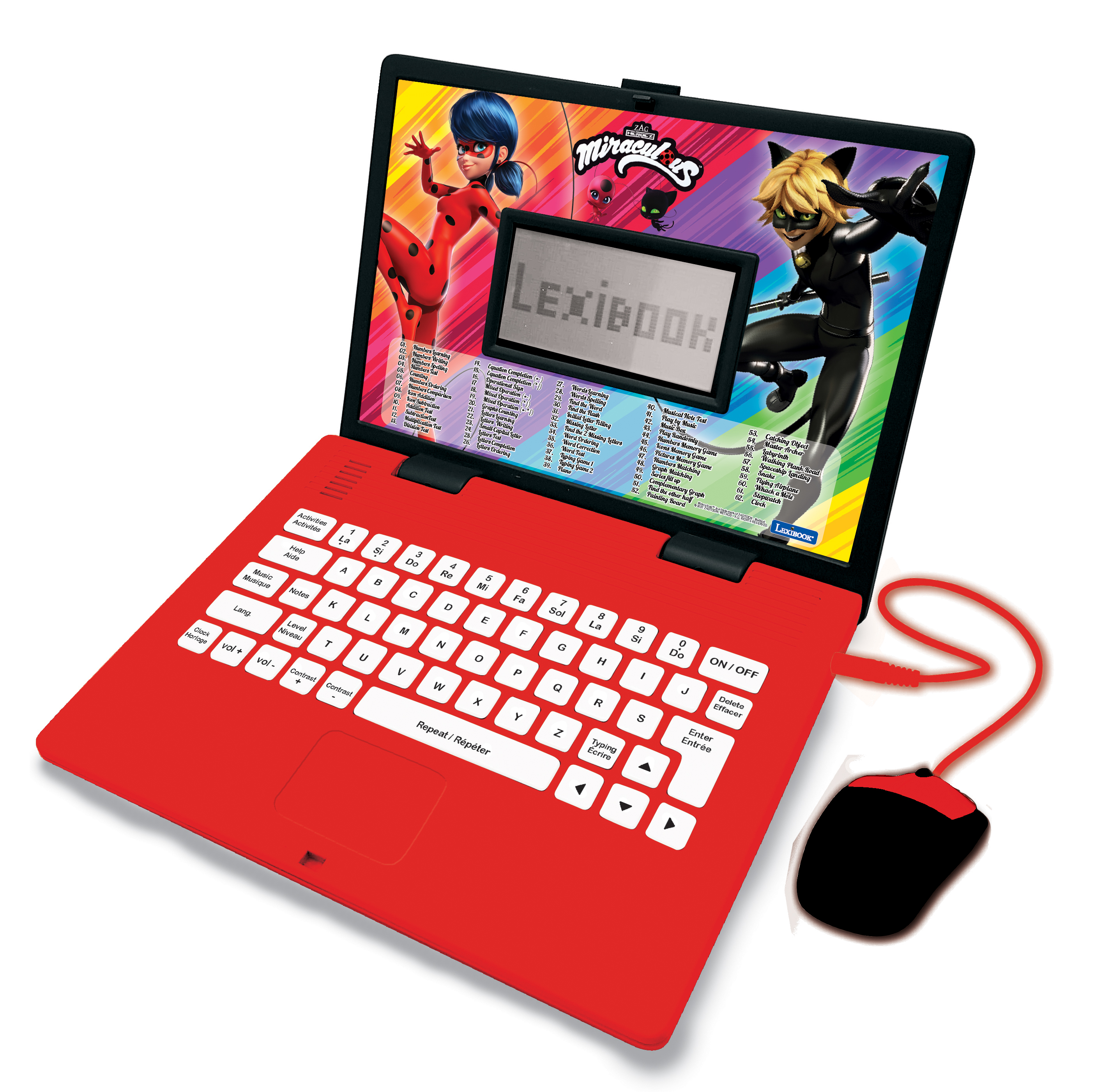 LAPTAB 11 : Ordinateur Android Tactile avec Contenu Éducatif et Contrôle Parental - Blanc - Enfant - 0.00