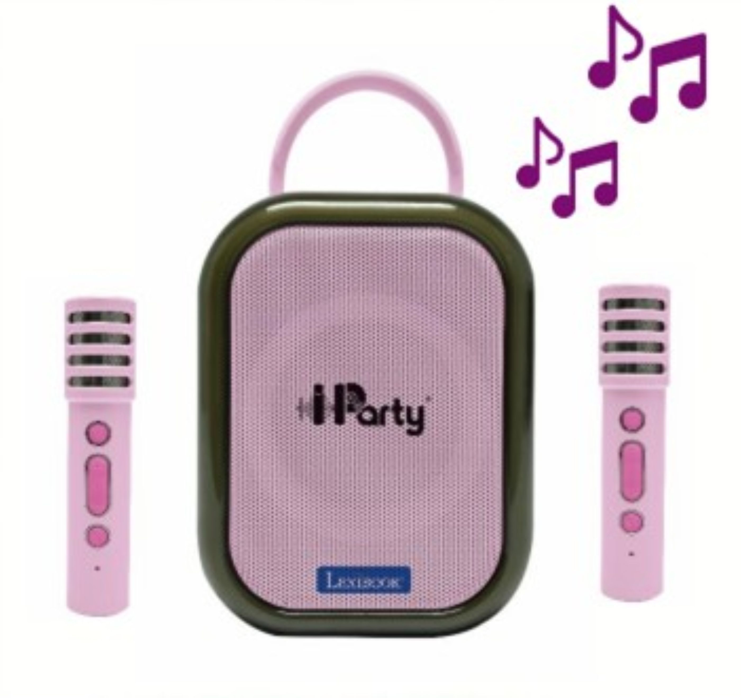 Karaoke Bluetooth avec 2 micros sans fil - vue 2