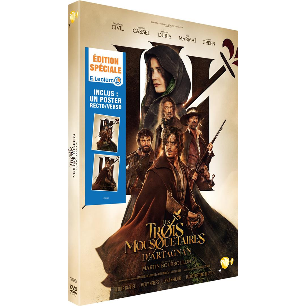 Les trois mousquetaires : D'Artagnan - Édition limitée spéciale E. Leclerc