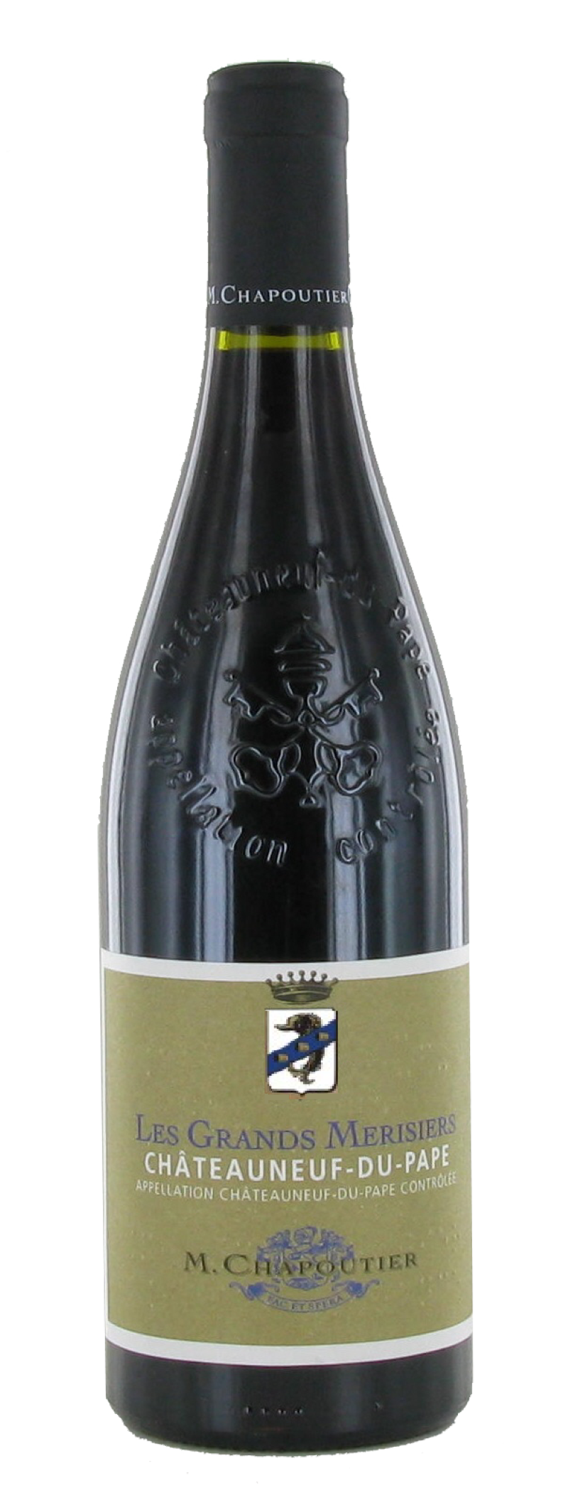  M. Chapoutier - Les Grands Merisiers, 2020 - Ch&acirc;teauneuf-du-Pape AOP - Rouge - 75 cl