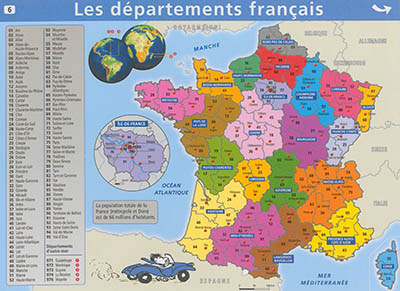06.FRANCE DÉPARTEMENTS/FRANCE FLEUVES (Broché)