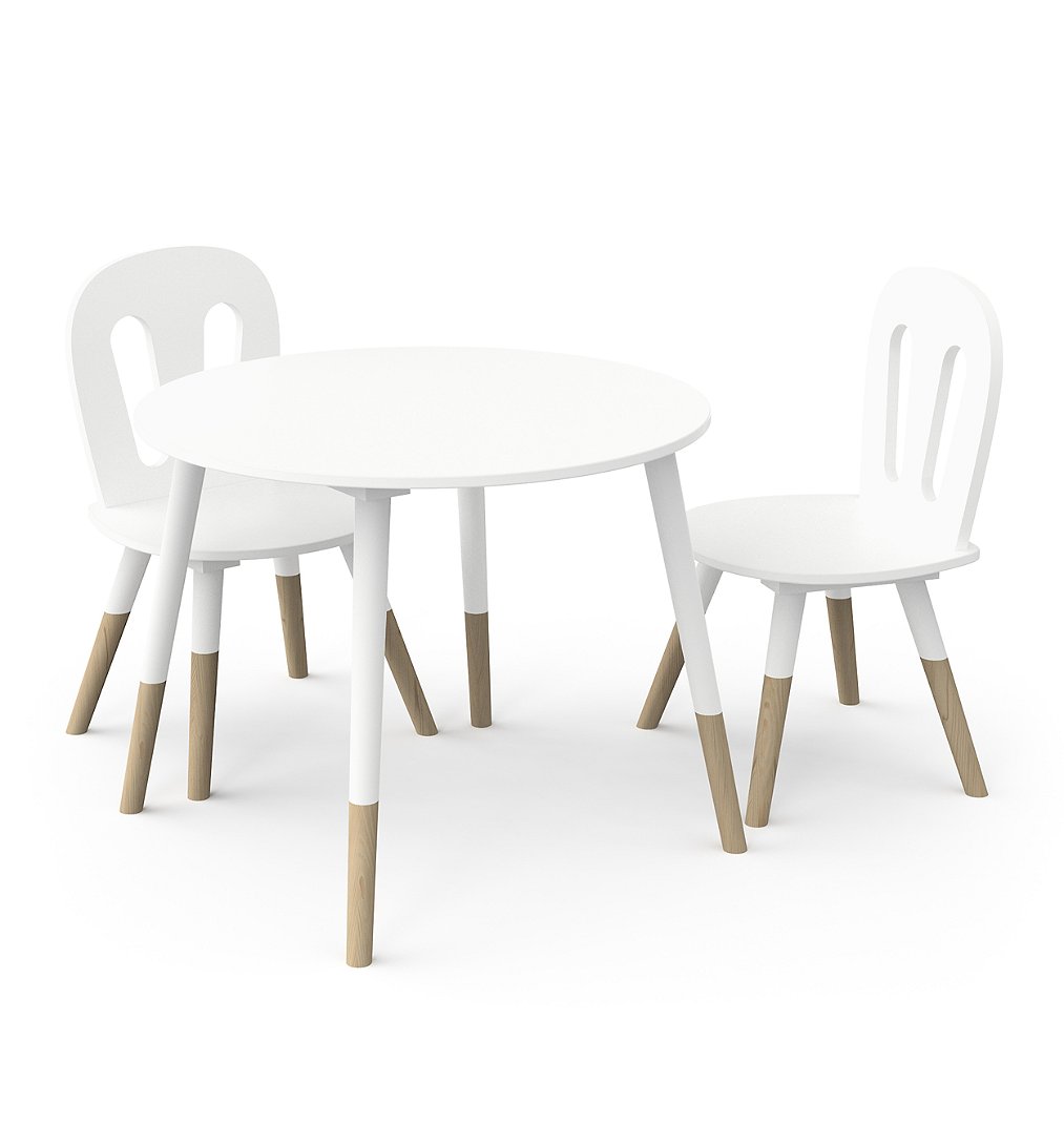 Ensemble table + chaises FIMIANA Style scandinave / Chêne kronberg DEMEYERE