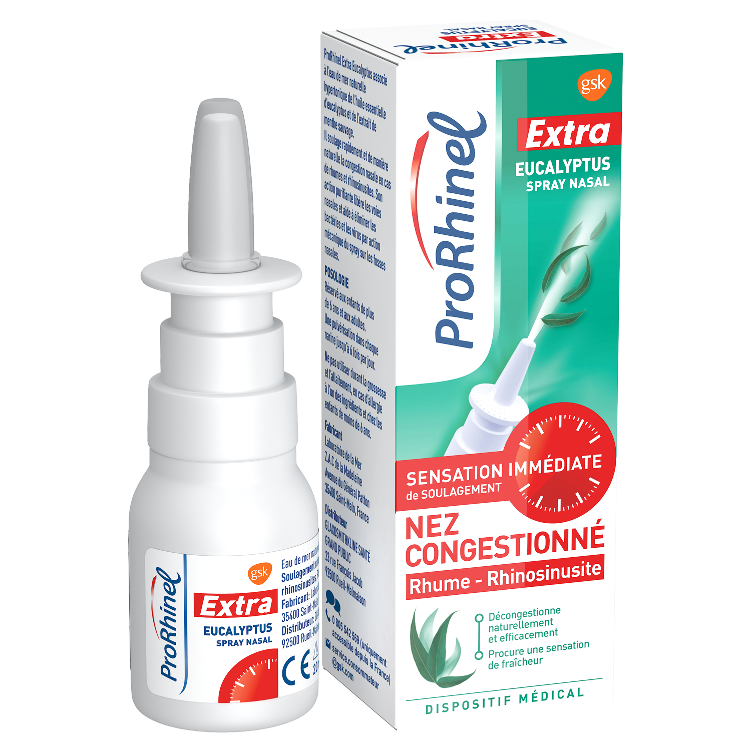 Spray Nasal Eucalyptus Prorhinel Le Spray De 20ml