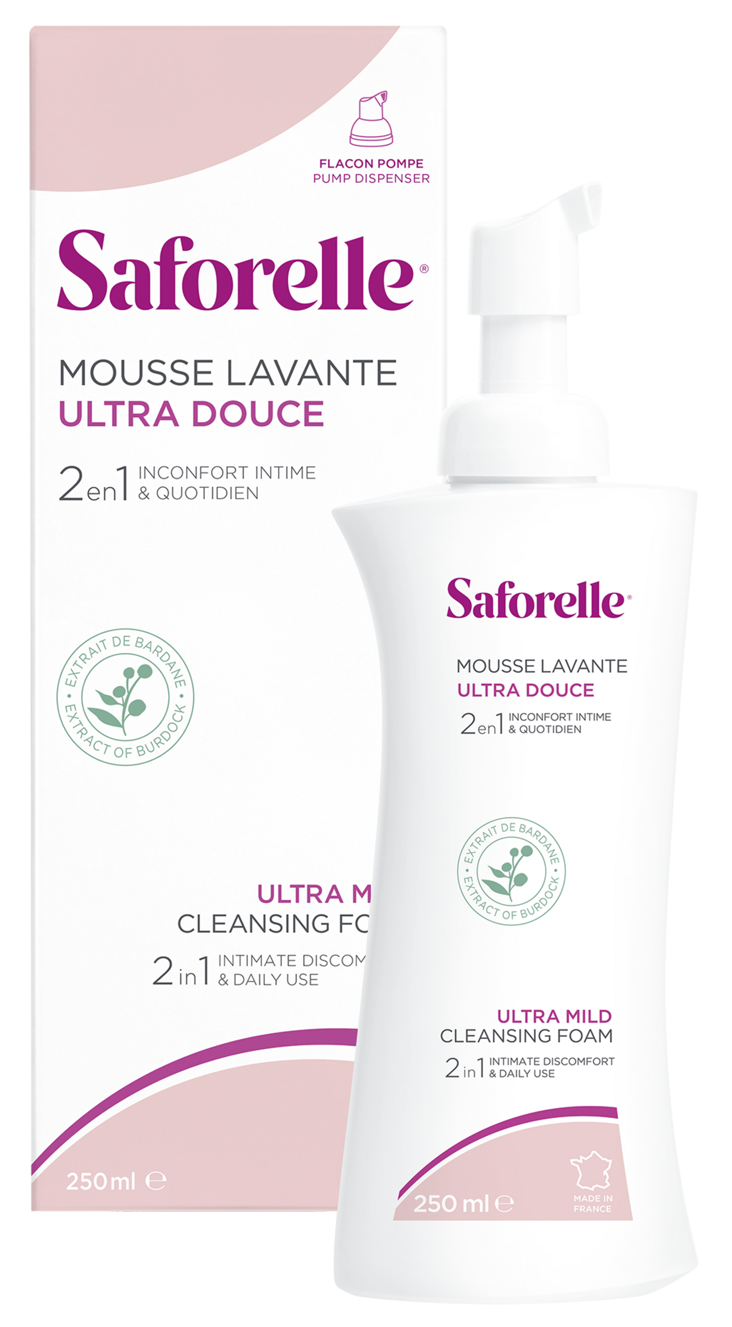 Mousse lavante ultra douce 250ml