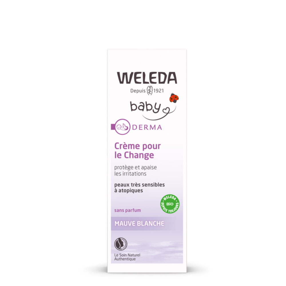 Crème pour le change mauve blanche 50ml