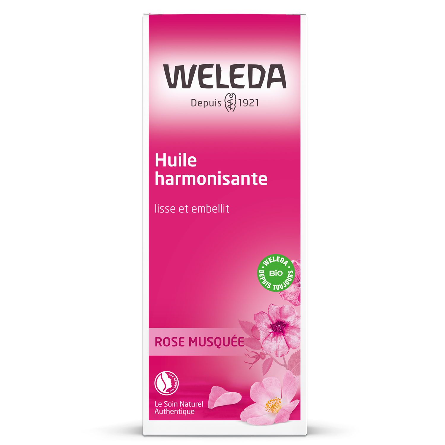 Huile harmonisante à la rose musquée 100ml