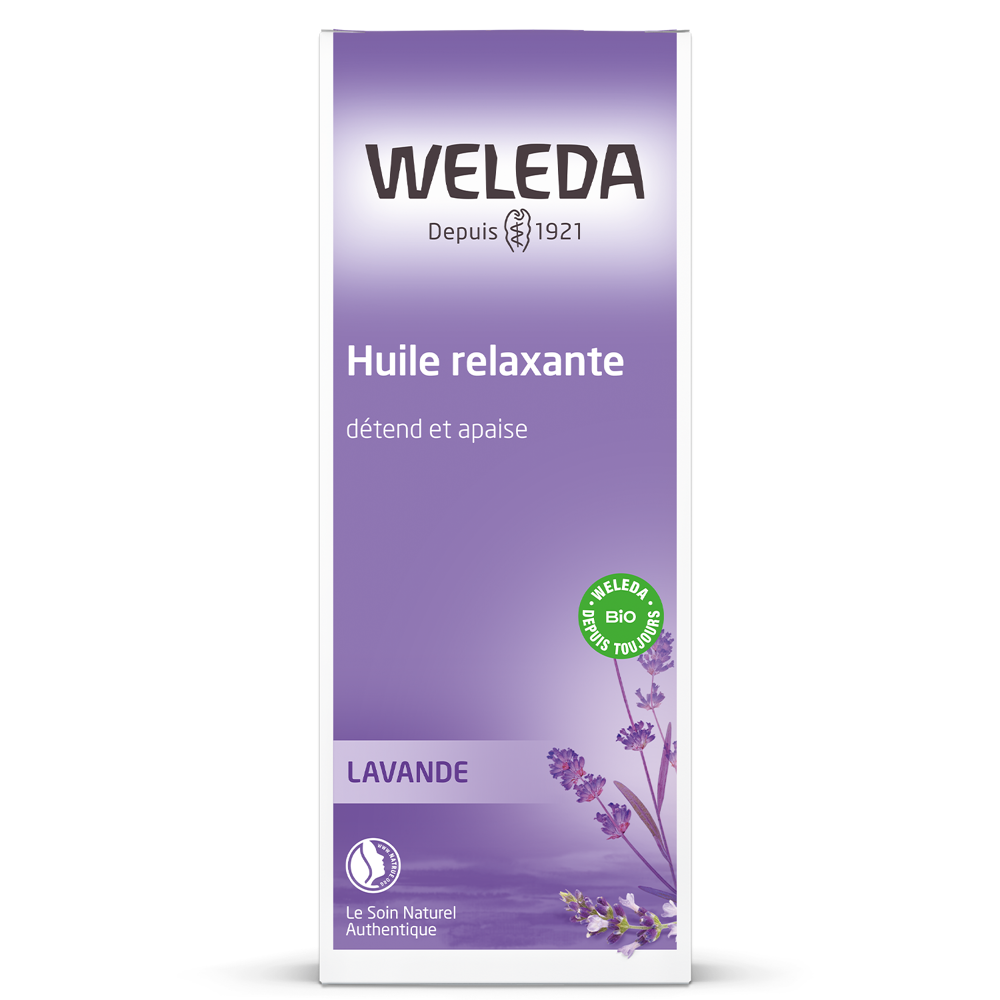 Huile relaxante à la lavande 100ml