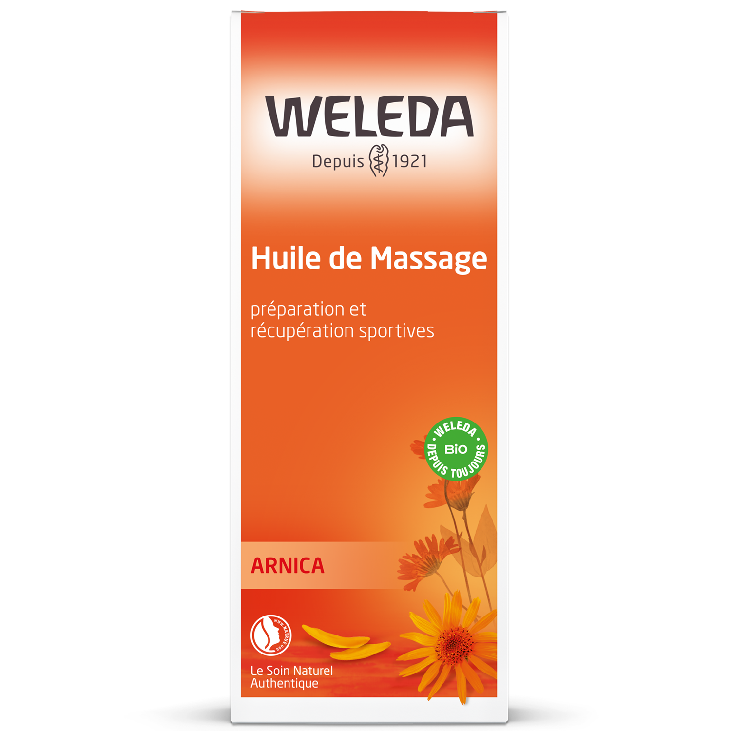 Weleda huile de massage à l'arnica 100ml