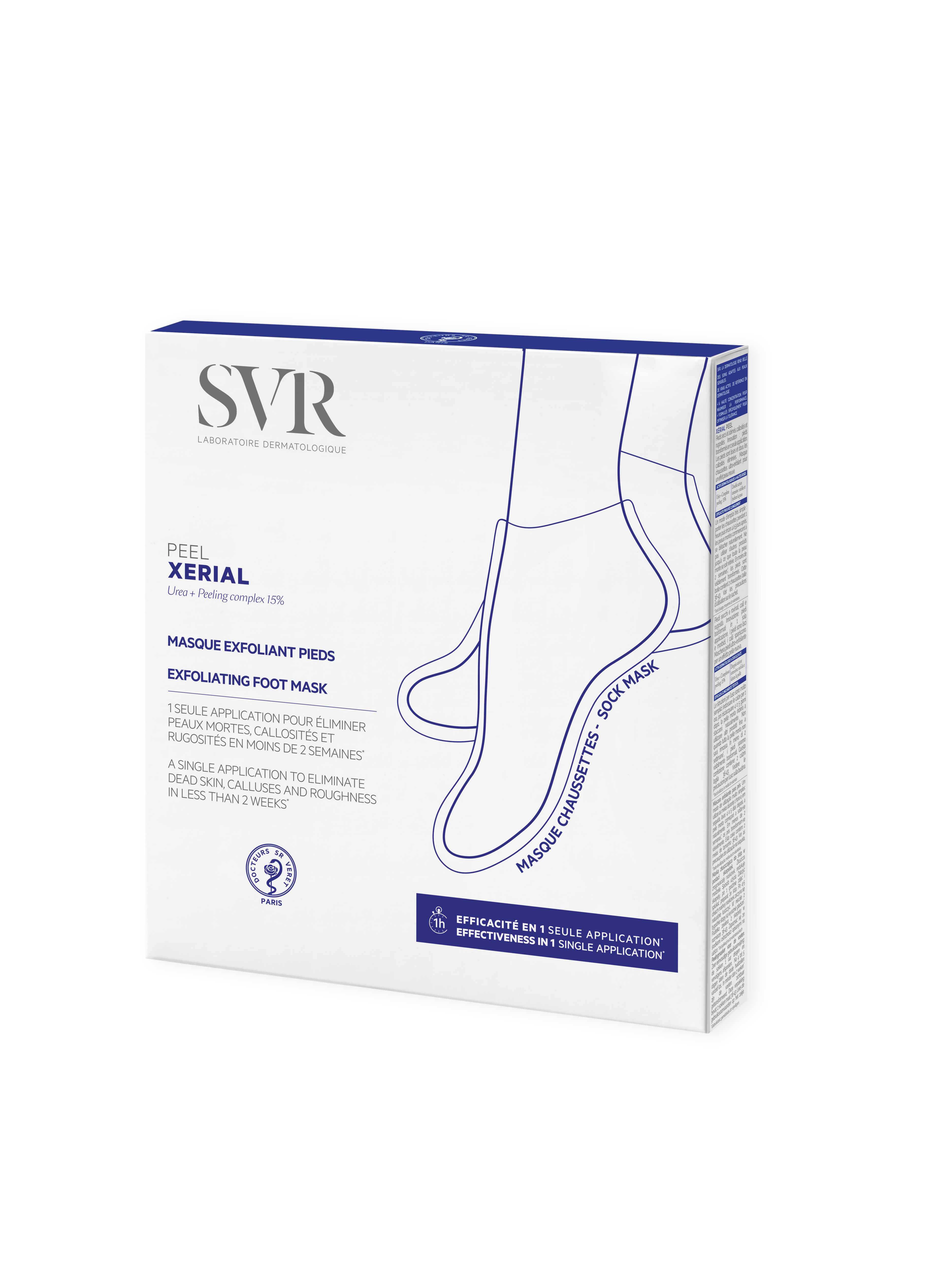 Xérial peel masque exfoliant pieds - vue 2