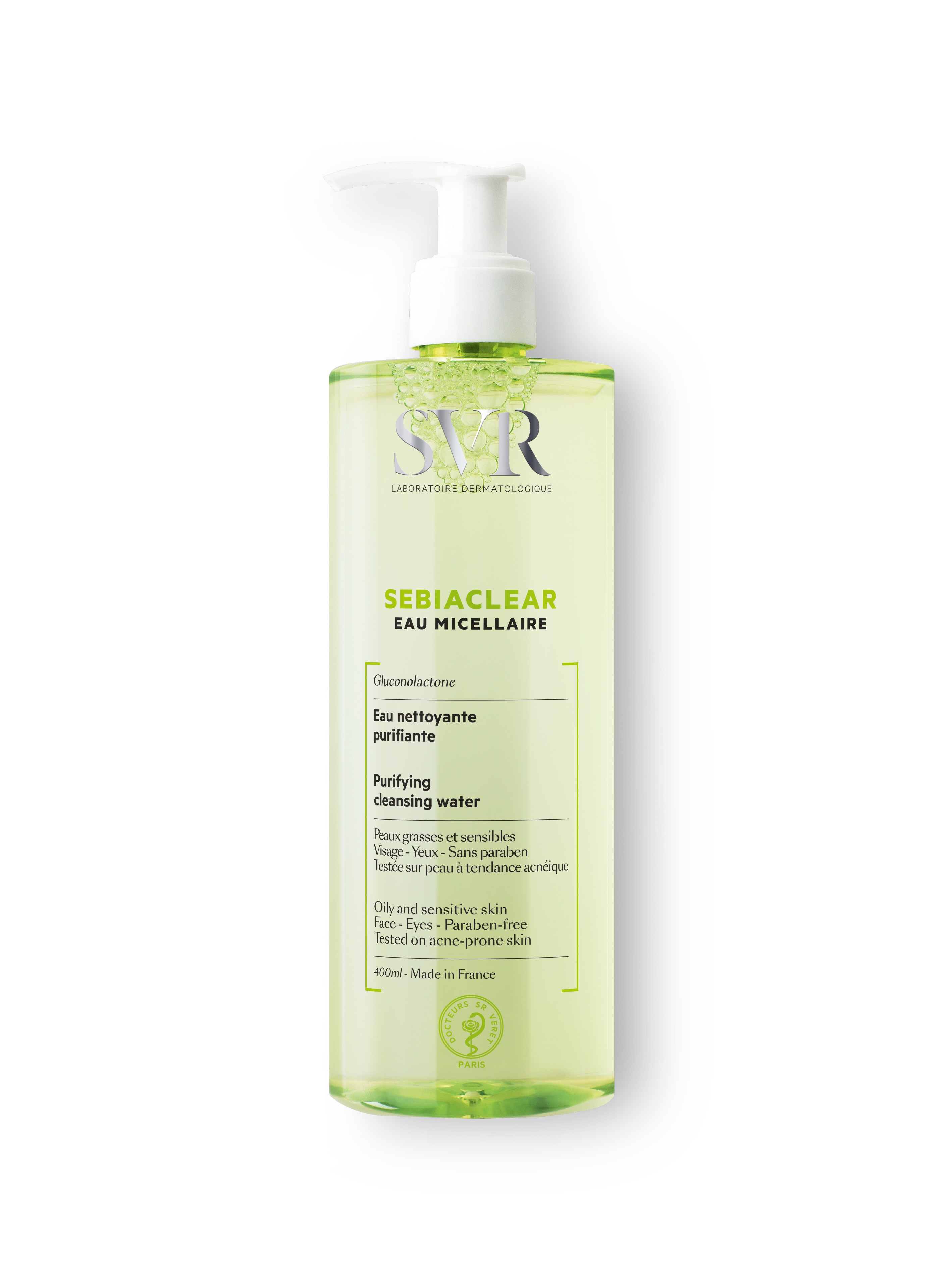 Sebiaclear eau micellaire 400ml