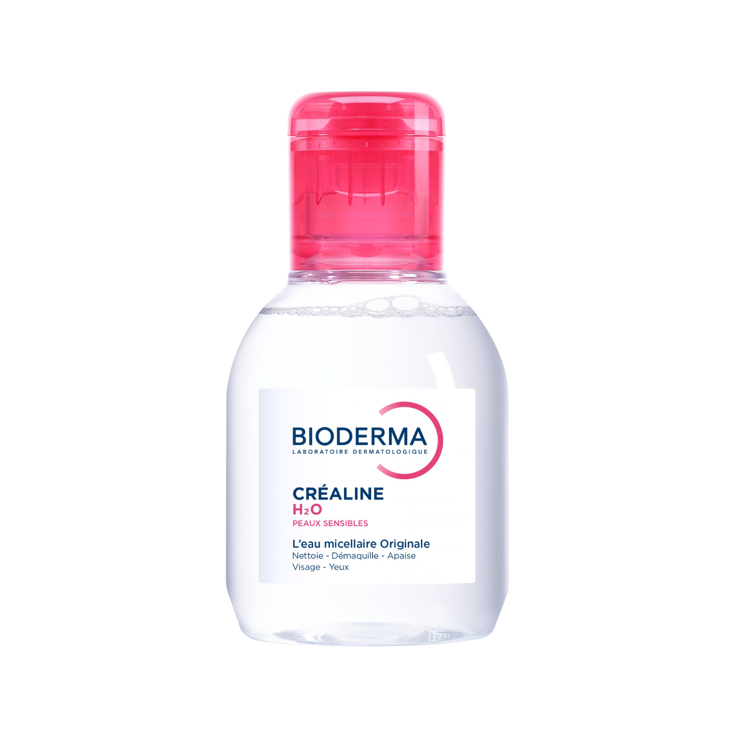 Bioderma créaline h2o eau micellaire démaquillante 100ml - vue 2