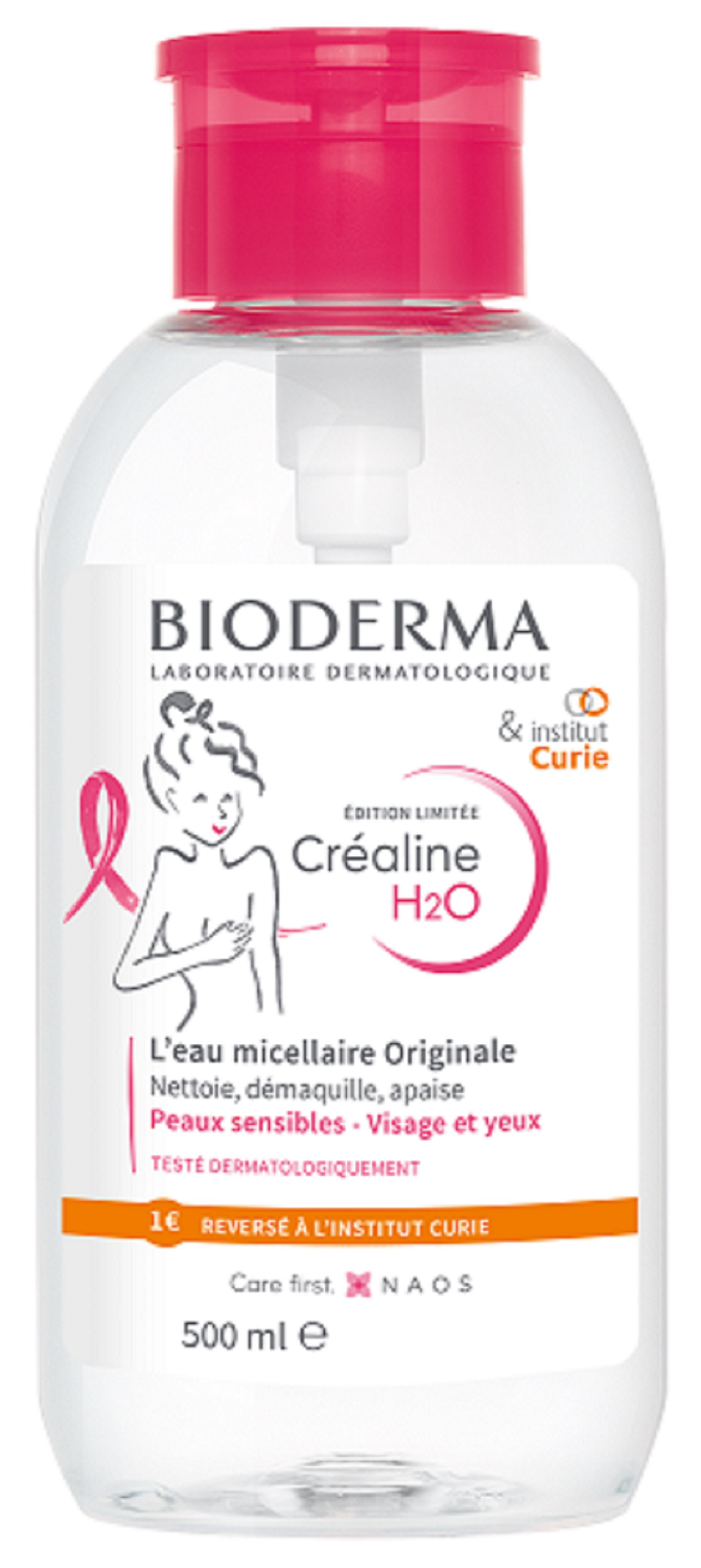 Créaline h2o solution micellaire 500ml