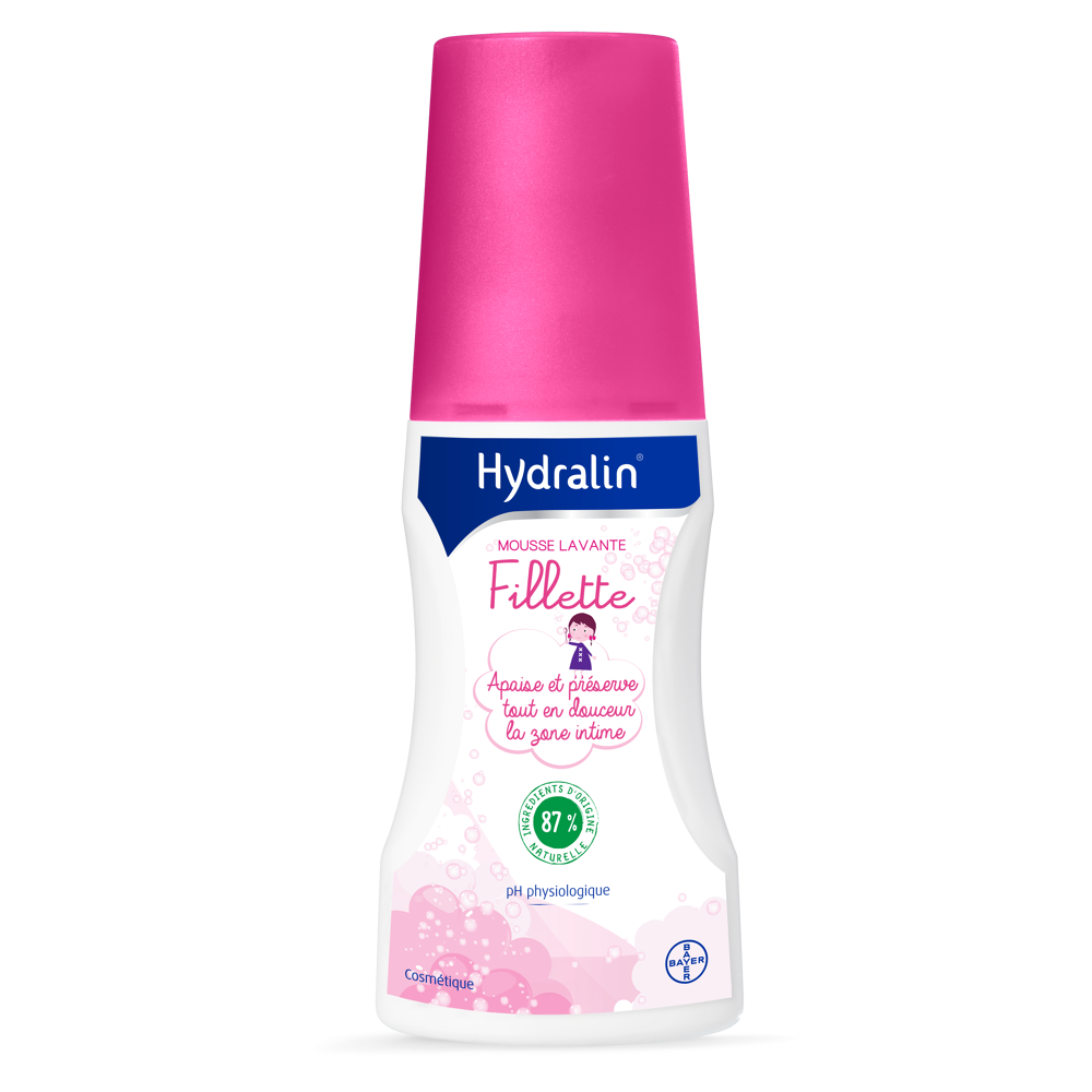 Hydralin Fillette Mousse Lavante 150ml Soin Zone Intime