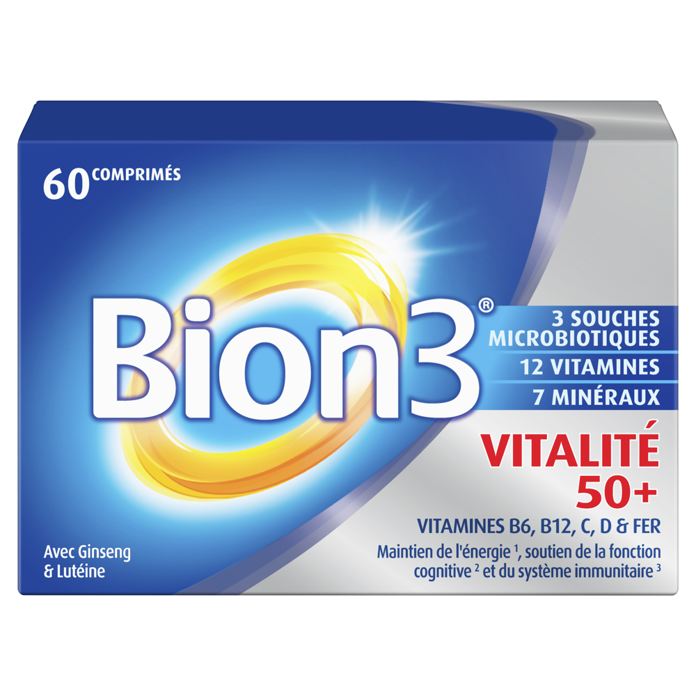 Bion 3 Vitalité 50+ 60 Comprimés