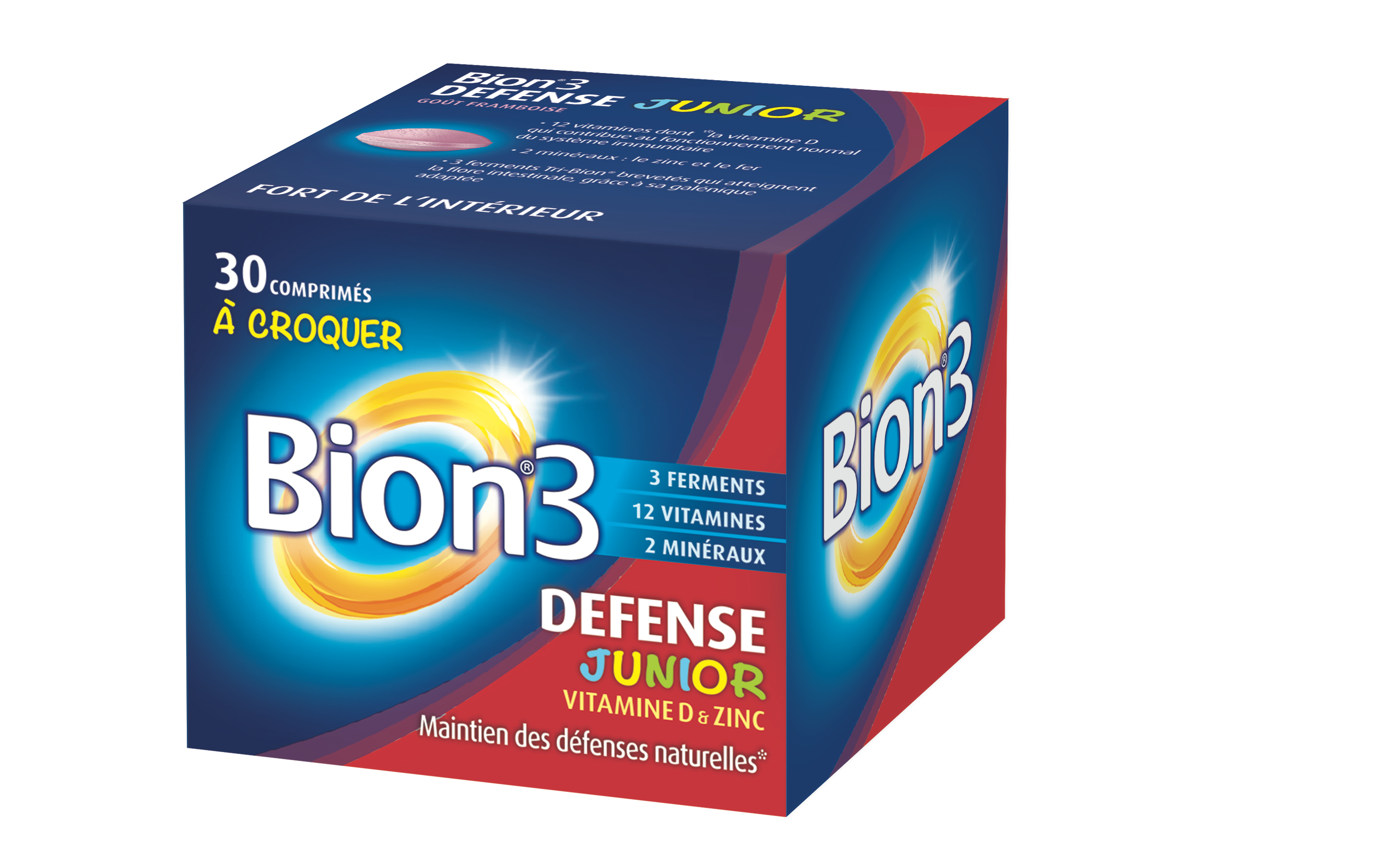 Bion 3 Défense Junior à croquer 30 comprimés