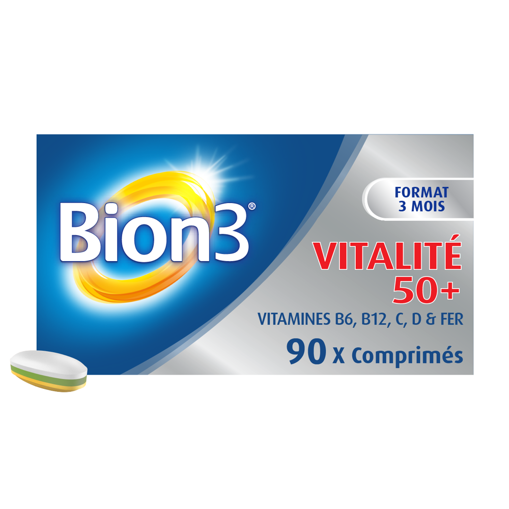 Bion 3 Vitalité 50+ 90 Comprimés