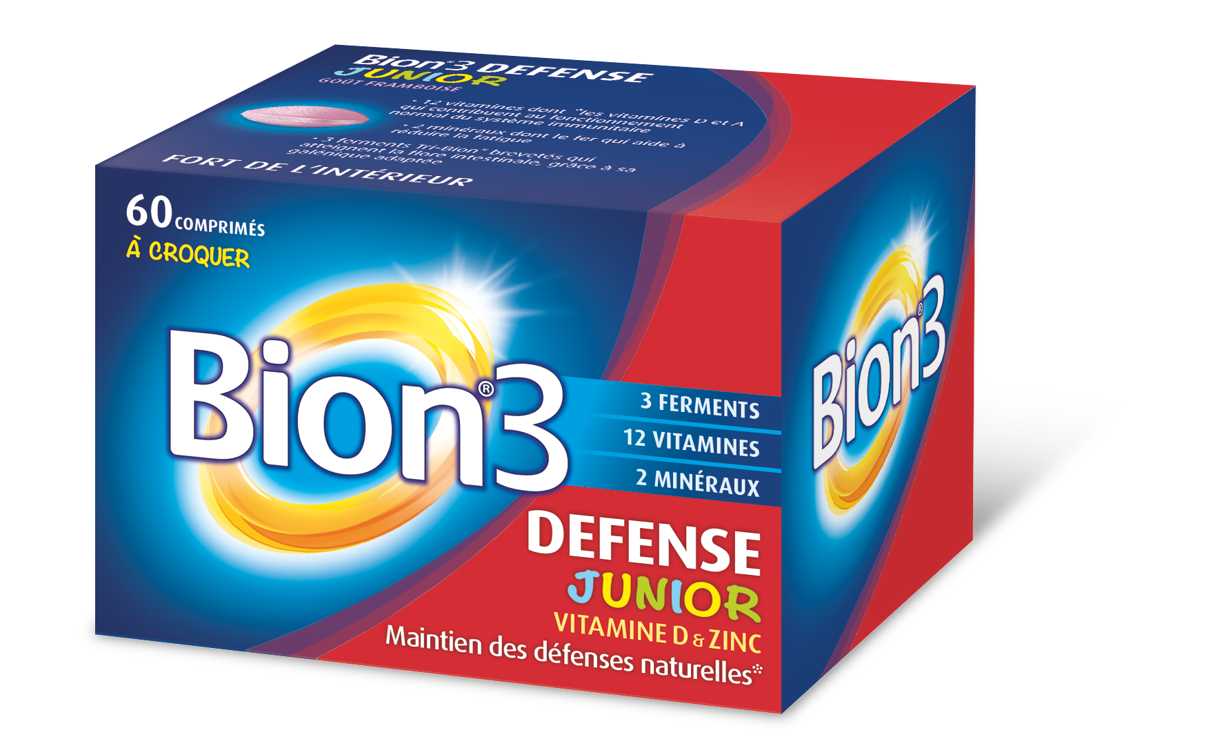 Bion 3 junior défenses 60 comprimés