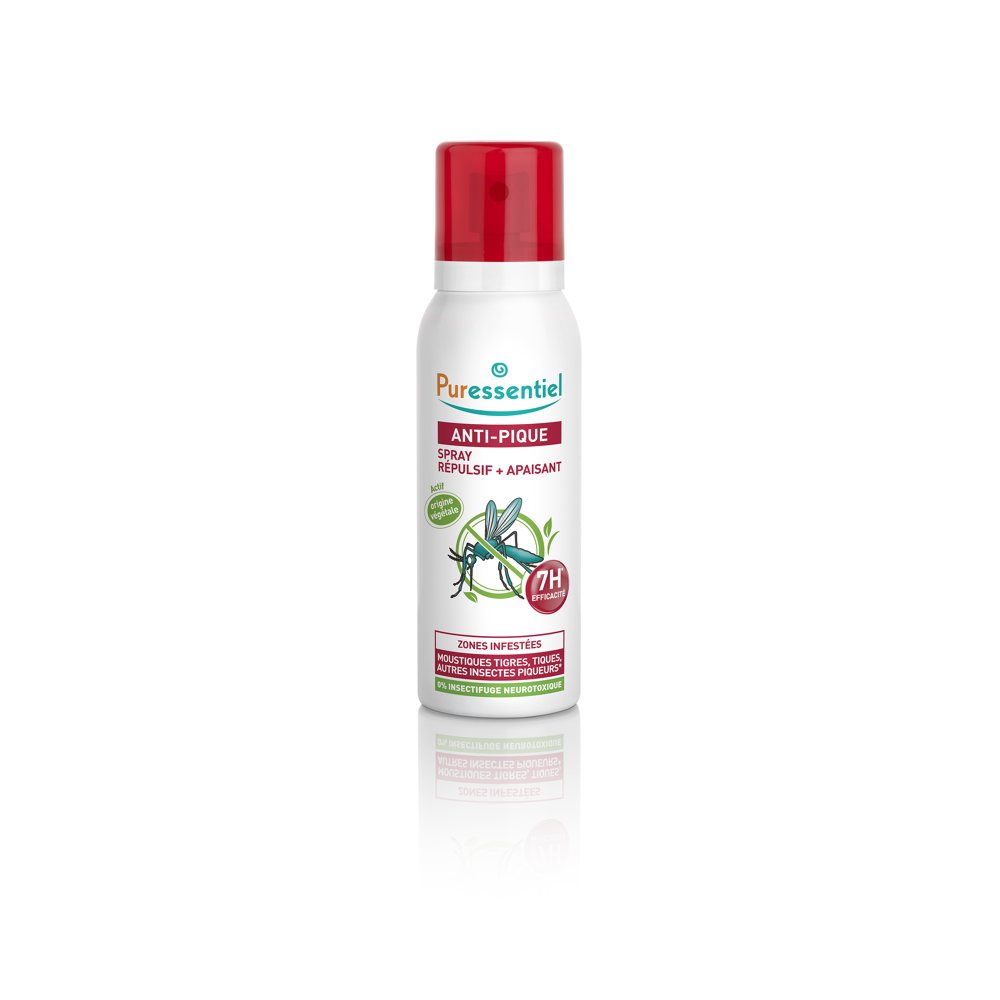 Spray Anti-Pique Répulsif et apaisant aux huiles essentielles bio 75 ml
