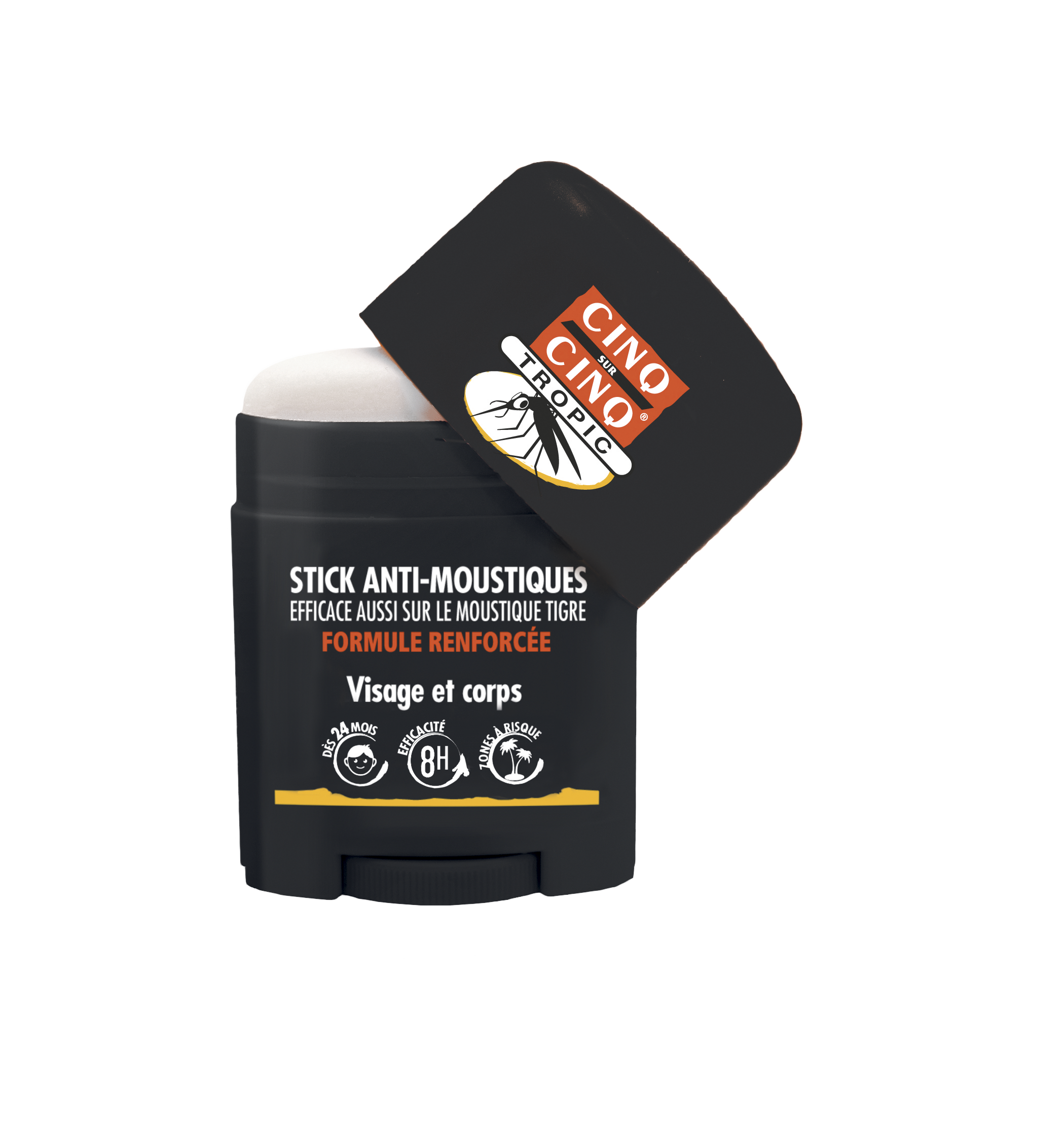 Stick Anti moustiques Visage Et Corps Cinq Sur Cinq Le Stick De 20ml - vue 1