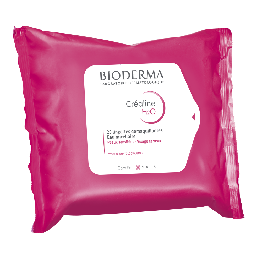 CREALINE H2O Lingettes x 25
