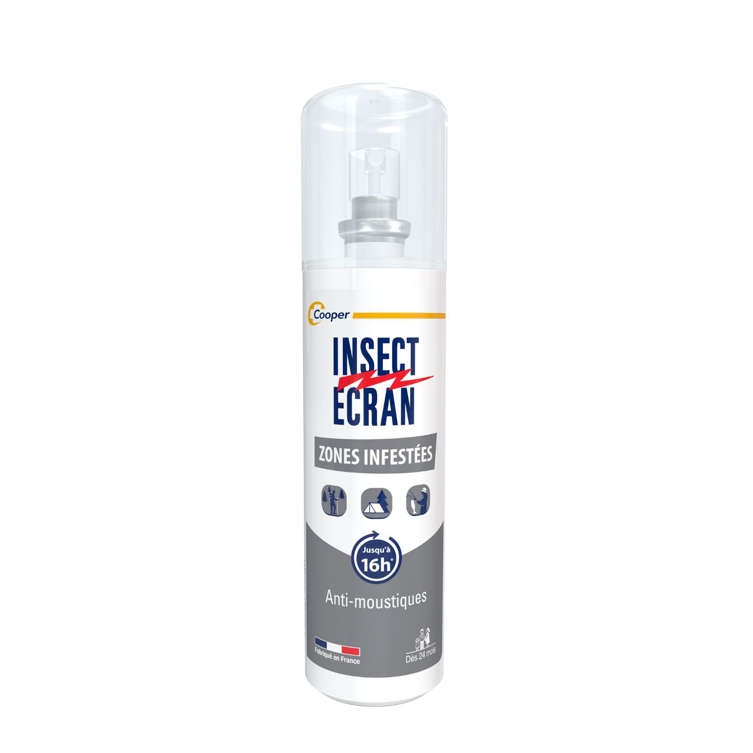 Répulsif Tiques Moustiques Phlébotomes Insect Ecran Le Spray De 100ml - vue 2