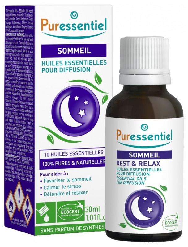 Huiles essentielles pour diffusion Sommeil 30ml