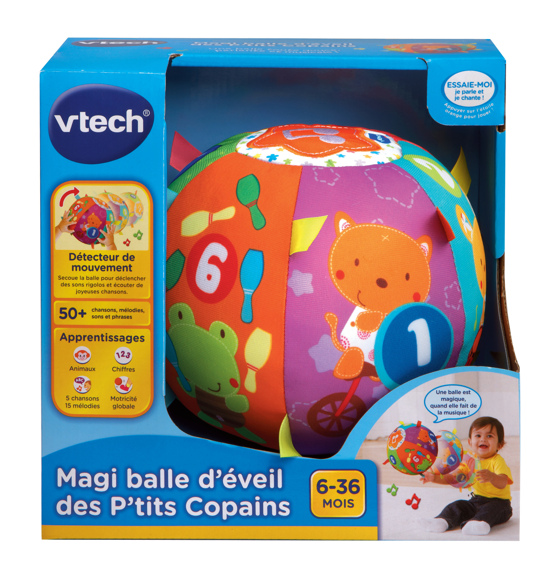 Magi Balle D'éveil Des P'tits Copains Vtech La Boîte - vue 9