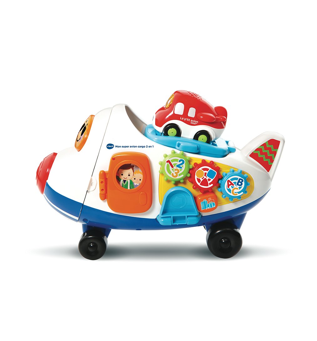 TUT TUT BOLIDES MON SUPER AVION CARGO 2 EN 1