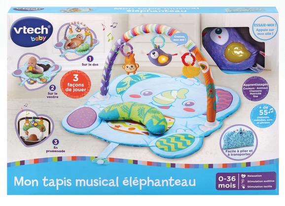Tapis musical Elephanteau