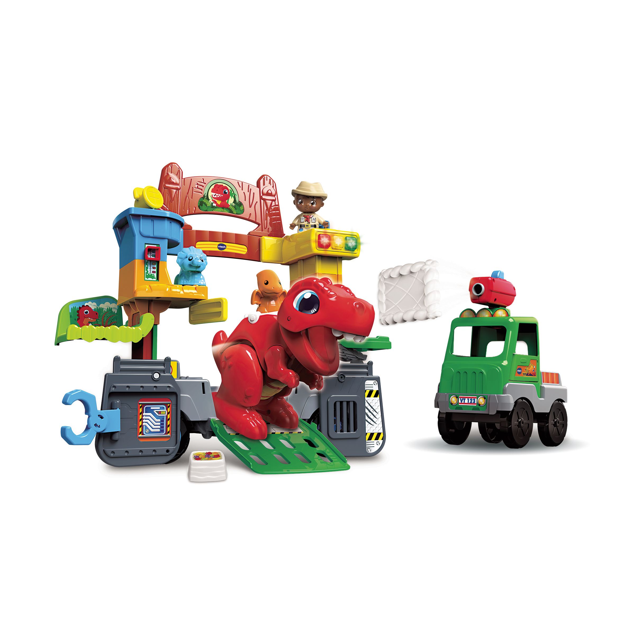 TUT TUT COPAINS SUPER CAMION PARC SOS DINOS