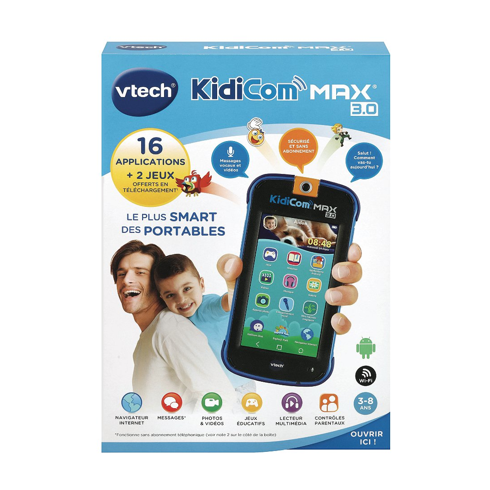 Kidicom Max 3.0 Bleu