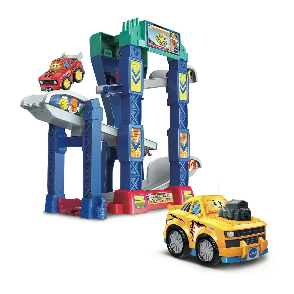 Tut Tut Bolides Serie Pro - Multi Cascades Jump & Go 4 En 1 (+ Jad, Super Cascades)