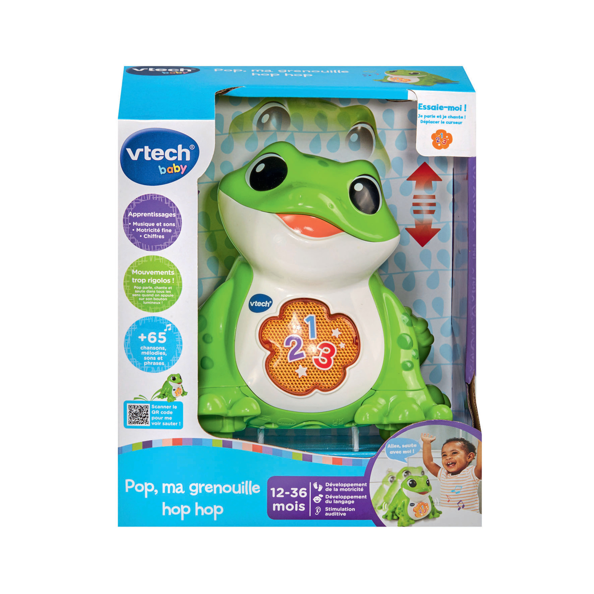 Jouet Pop Ma Grenouille Hop Hop Vtech