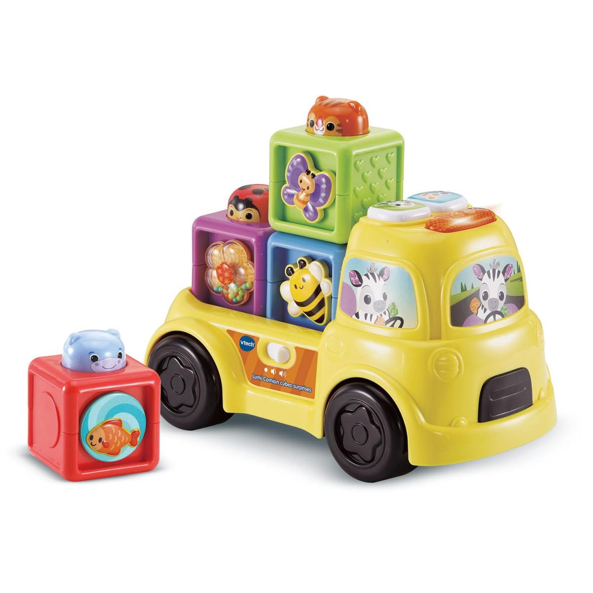 VTech Baby Lumi Camion Cubes Surprises Multicolore - vue 3