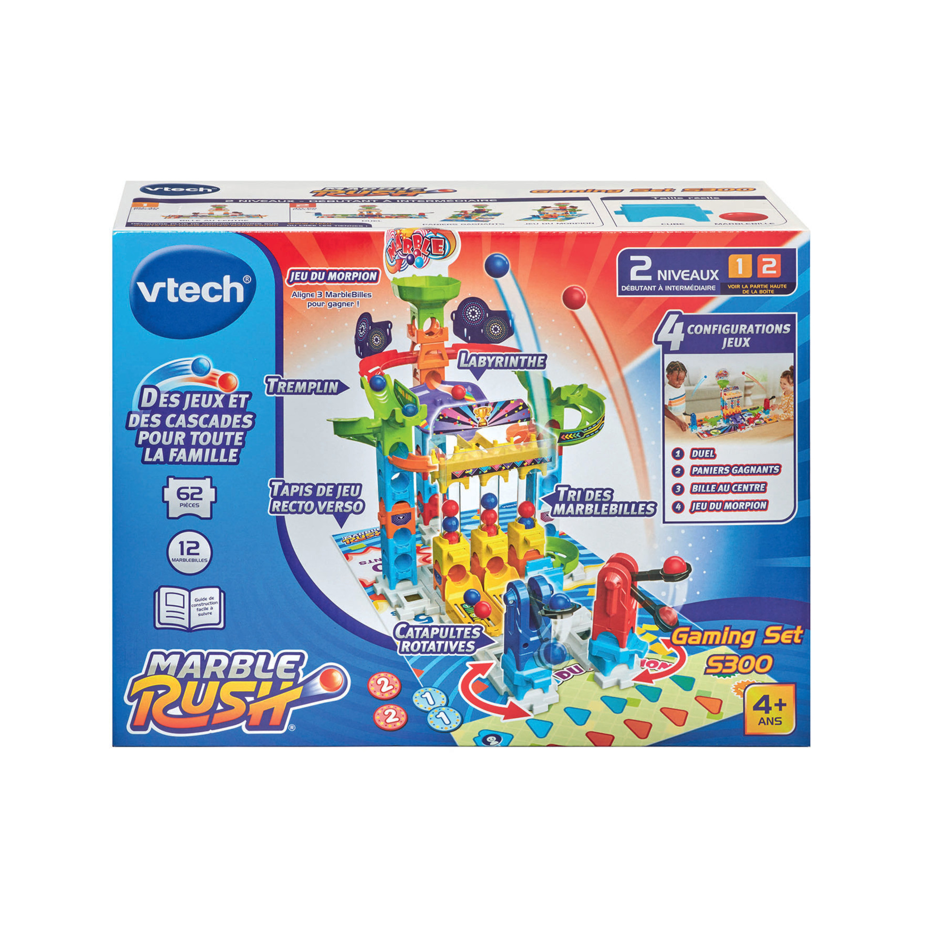 Circuit À Billes Marble Rush Gaming Set S300
