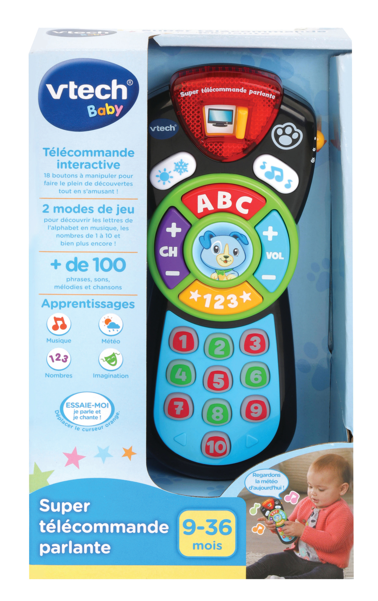 SUPER TELECOMMANDE PARLANTE